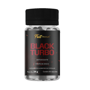 CÁPSULAS BLACK TURBO - FULL REDUX